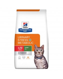 Hills pienso dieta gato metabolic + urinary strs C/D 3 kg