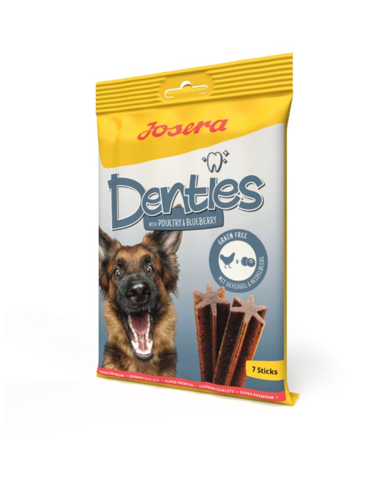 Josera snack perro Denties Aves y Arándanos 180 gr