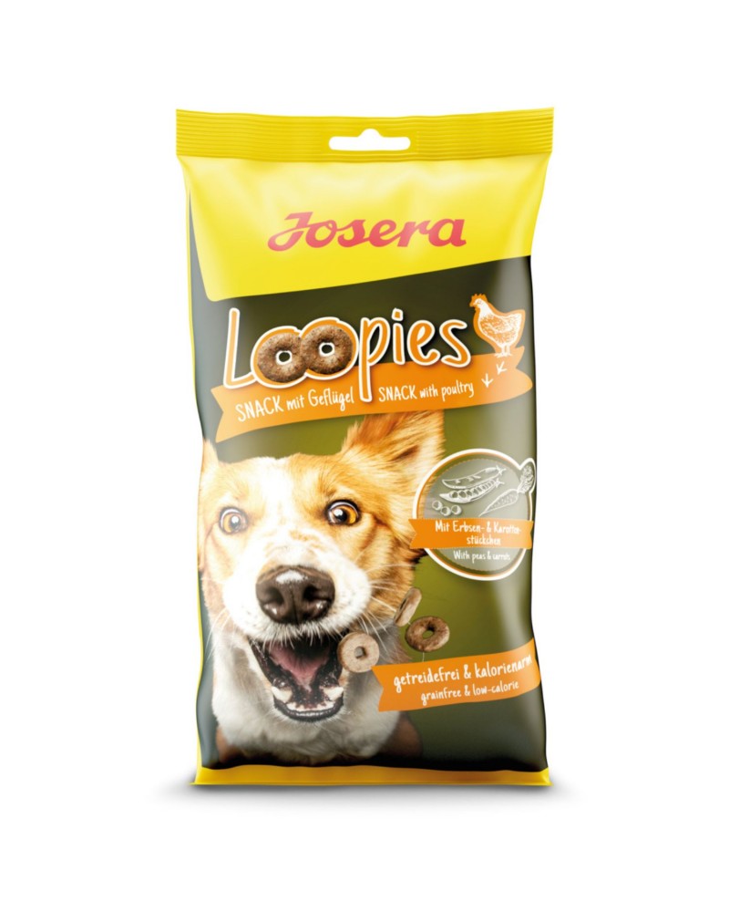 Josera snack perro Loopies ave 150 gr