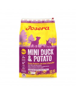 Josera pienso perro mini pato y patata 900 gr